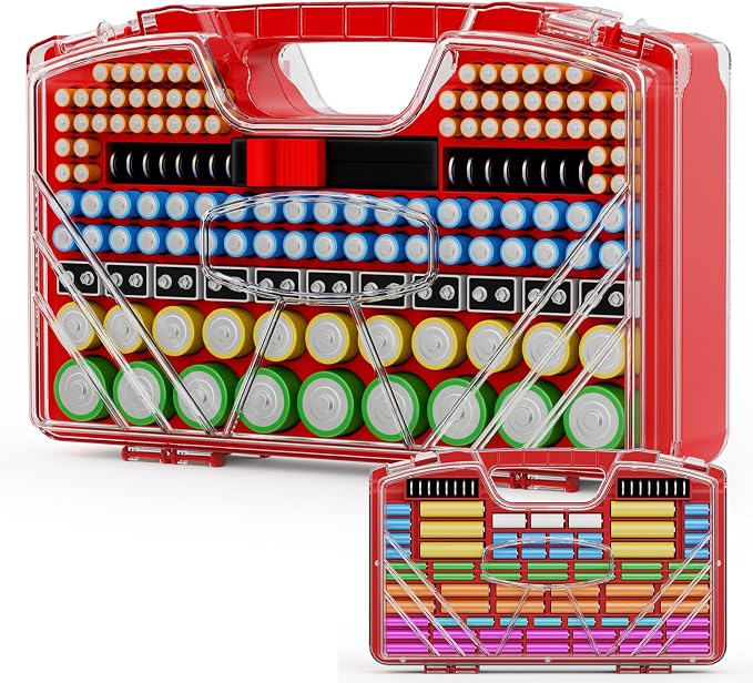 Battery Organizer Storage Holder Box Case by Unknown
