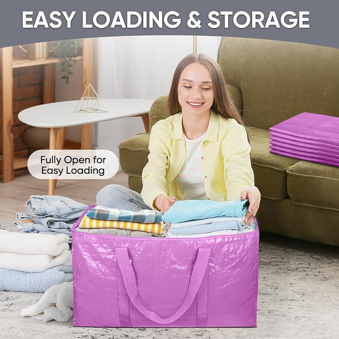 TICONN 2 Pack Extra Large Moving Bags - Image 7