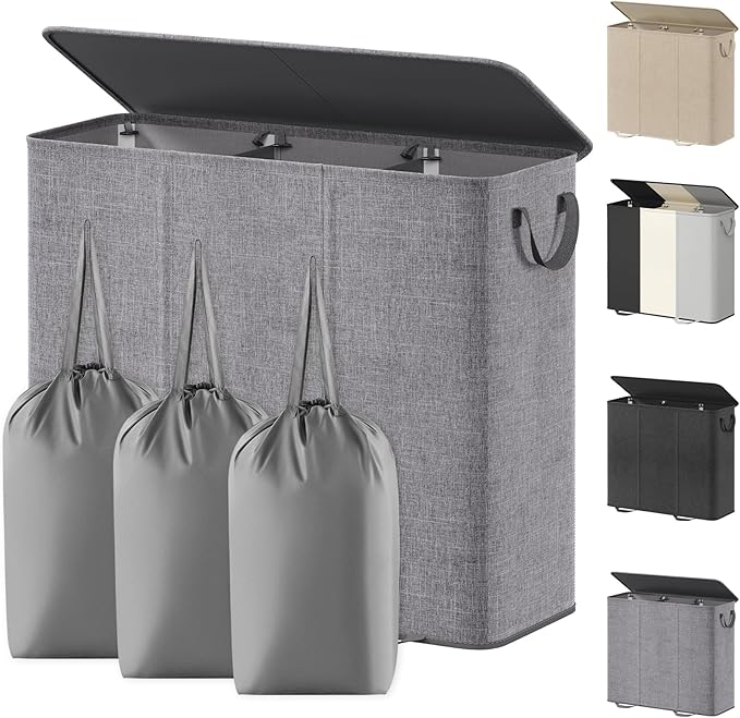 Lifewit Triple Laundry Hamper by Lifewit