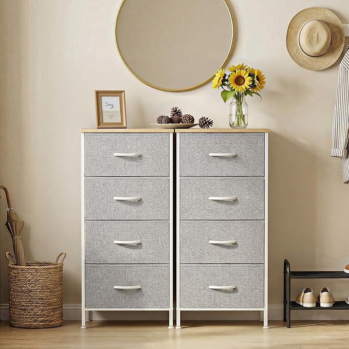 Sweetcrispy Nightstand Small Bedroom Dresser - Image 2