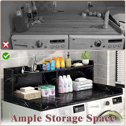 Aheaplus Washer and Dryer Countertop, 2-Tier Laundry Countertop Cover - Image 4