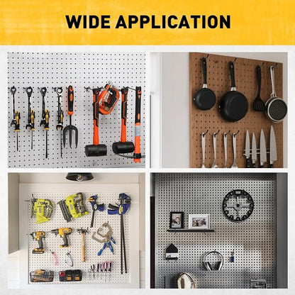 ELEAD 60-Piece 4 Inch Extra Thick Pegboard Hooks, Heavy Duty Peg Board - Image 7