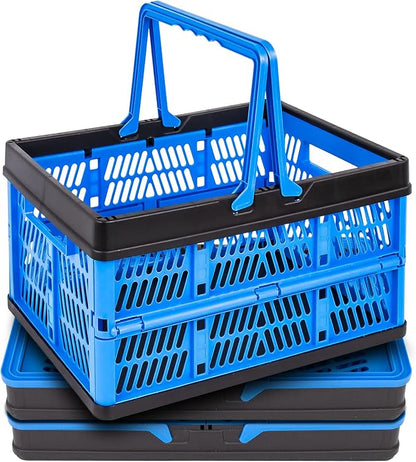 3 Packs 20Liter Collapsible Storage Crates by Stegewop