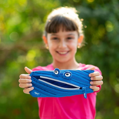ZIPIT Monster Pencil Case for Kids, Cute Zipper Pouch for Boys Girls and Teens - Image 5