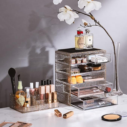 Sorbus Clear Cosmetic Makeup Organizer - Image 3