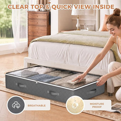 Budding Joy Under Bed Storage Containers, Storage Bins - Image 6