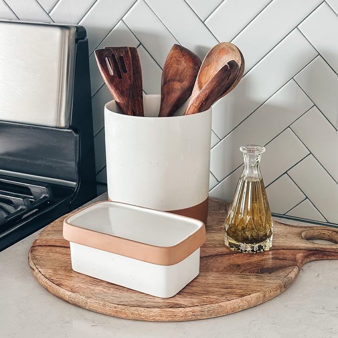Mora Ceramic Two-in-One Butter Dish - Image 6