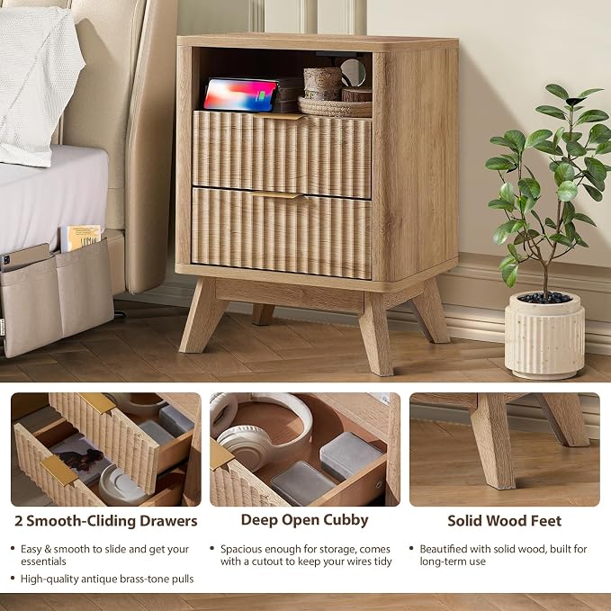 Fluted Nightstand - Image 5