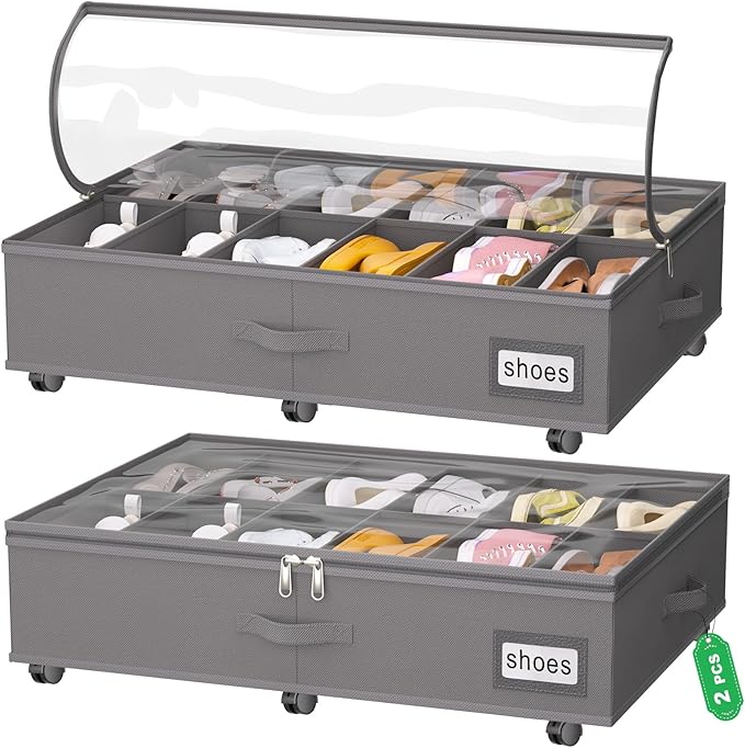 homyfort Under Bed Shoe Storage by homyfort