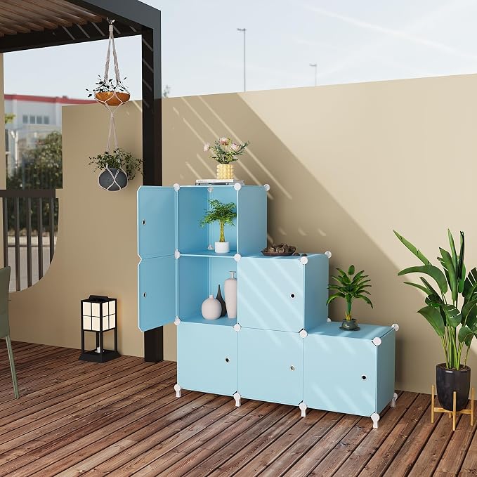 Cube Storage Organizer, 6-Cube Shelves Unit - Image 2