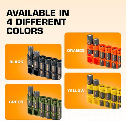 Storacell Slimline AA-6 Battery Storage Caddy and Dispenser, Holds 6 AA - Image 6