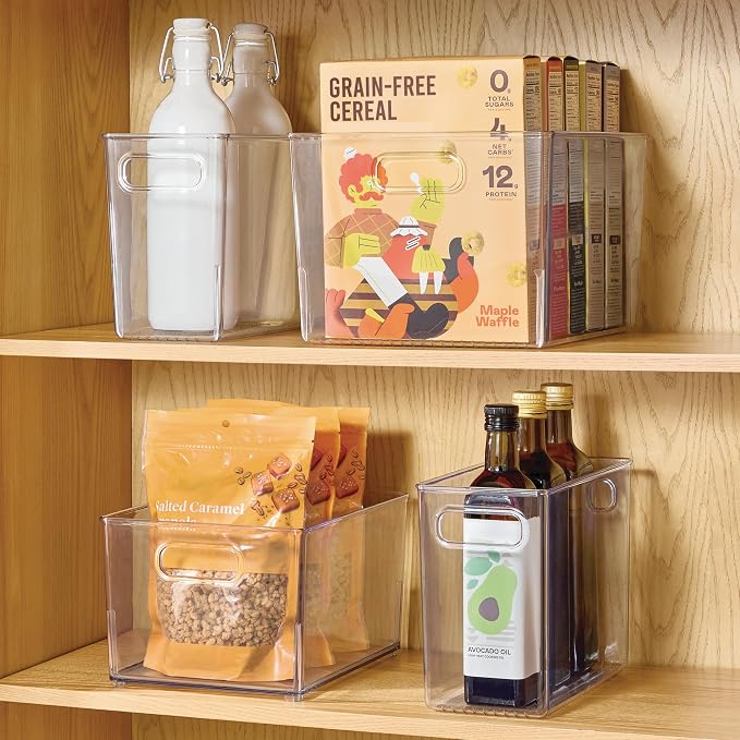iDesign Tall Plastic Storage Bin - Image 3