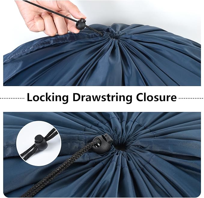 OTraki 28x45 Inch Laundry Bag 2PCS Heavy Duty Laundry Dirty Clothe Travel Wash - Image 2