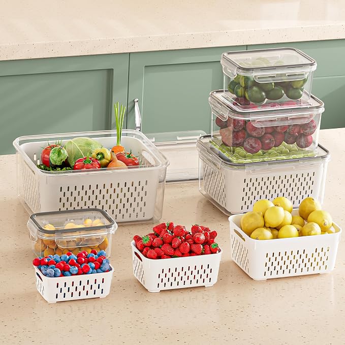 KEMETHY 5 Pack Fruit Storage Containers - Image 7
