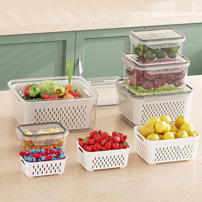 KEMETHY 5 Pack Fruit Storage Containers - Image 7