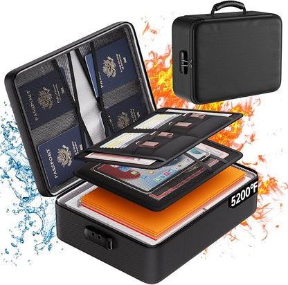 DocSafe 5200°F Fireproof Document Organizer Box by DocSafe