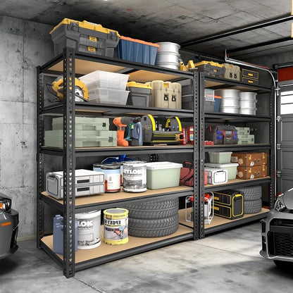 Garage Racks for Storage，5-Tier Adjustable Garage Shelving Storage Shelves - Image 2