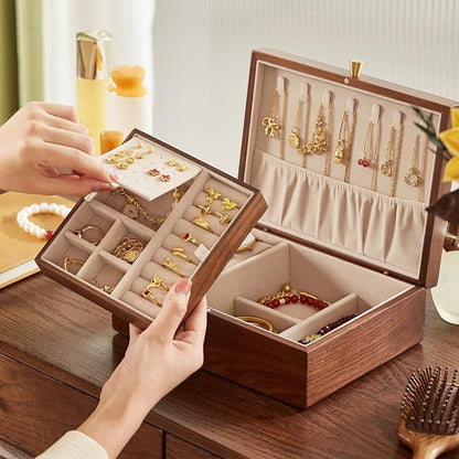 CHOSIN Black Walnut Wooden Jewelry Box - Image 4