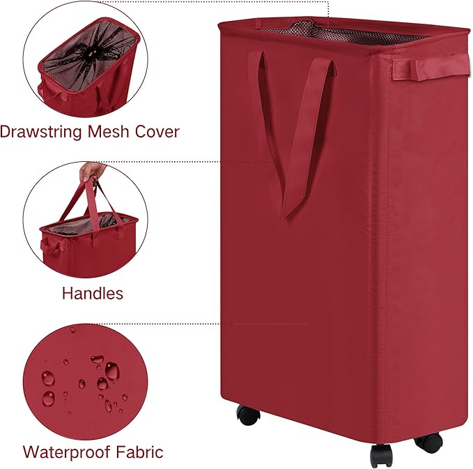 efluky Slim Laundry Hamper - Image 3