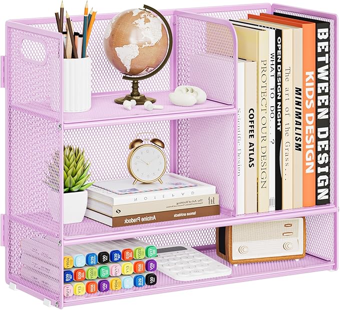 Marbrasse 3-Tier Desk Shelf Organizer by Marbrasse