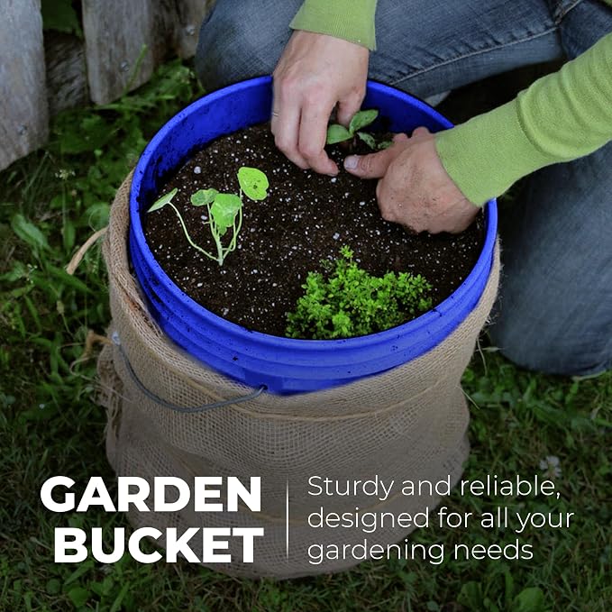 5-Gallon Blue Bucket Pail Container - Image 6