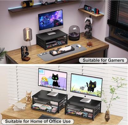 OPNICE Computer Monitor Stand Riser, Desk Organizers and Accessories - Image 3