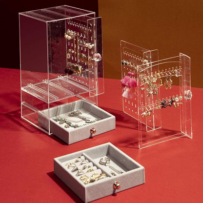 DOZZZ Acrylic Jewelry Organizer Box - Image 9