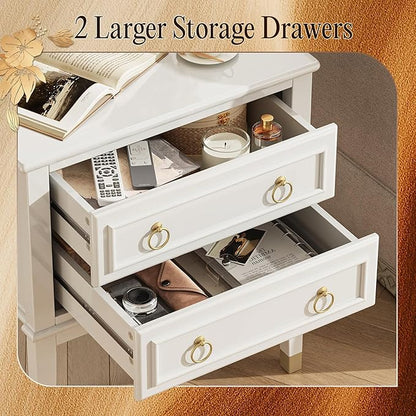 Huuger 27.6 Inch Tall Nightstand - Image 5