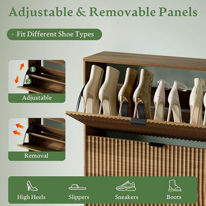 Xixini Shoe Storage Cabinet for Entryway - Image 3