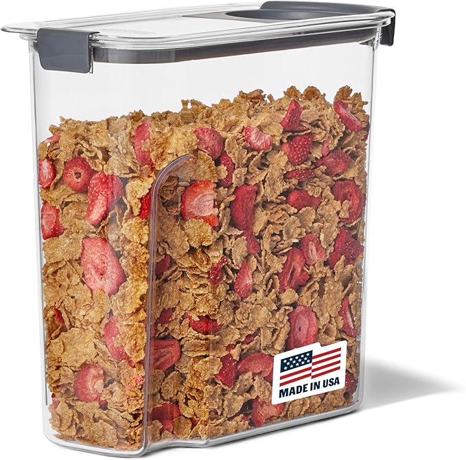 Rubbermaid Brilliance Airtight Cereal Food Storage Container, Shatterproof by Unknown