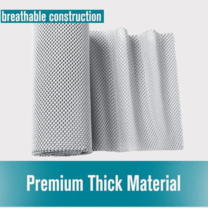 Shelf Liner, Non-Adhesive Roll Drawer Liners 12 Inches x 20 Feet, Non Slip Grip - Image 7