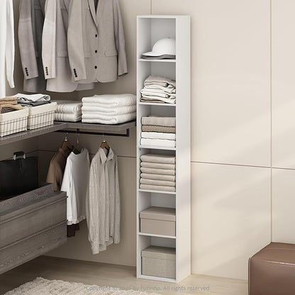 Furinno Cubicle 6-Tier Closet Organizers and Storage, Closet Organizer by Furinno-FitsYourSpaceFitsYourBudget