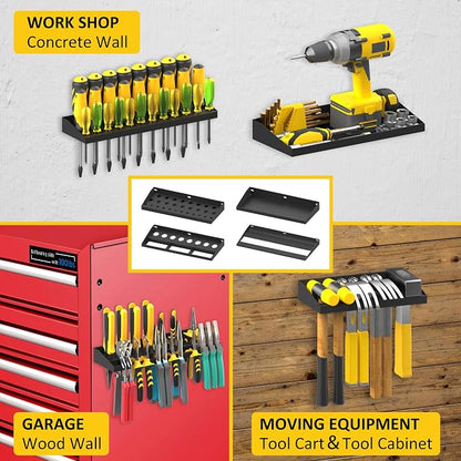 UNITEDPOWER Wall Mount Hand Tool Storage Set, Screwdriver Organizer, Pliers - Image 7