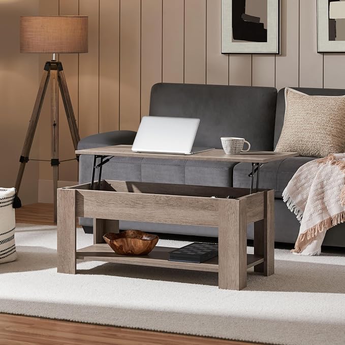 Yaheetech Lift Top Coffee Table - Image 2