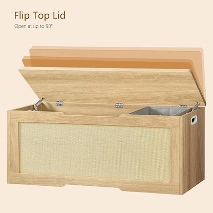 usikey 47.2" Large Storage Chest - Image 6