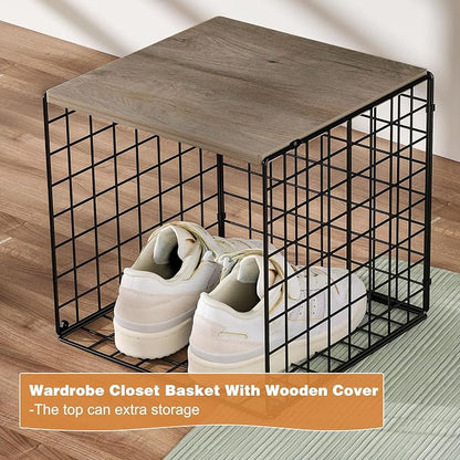 3PCS Stackable Closet Organizers and Storage, Shelves - Image 3