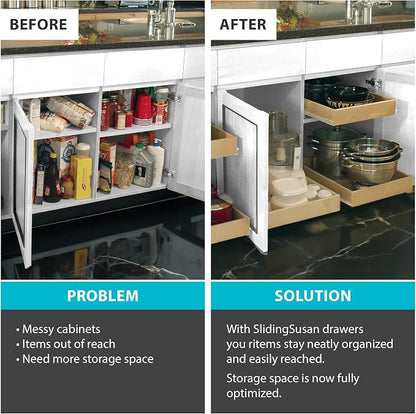 SlidingSusan Pull Out Drawer Organizer - Image 3