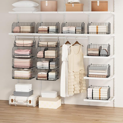 SWTYMIKI Hanging Closet Organizer Storage - Image 2