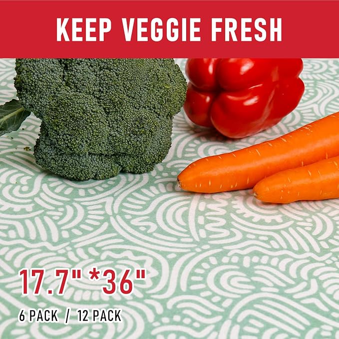 Cooyes 6 Pack Refrigerator Shelf Liners - Image 7