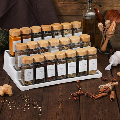 NETANY 36 Pcs Glass Spice Jars - Image 6