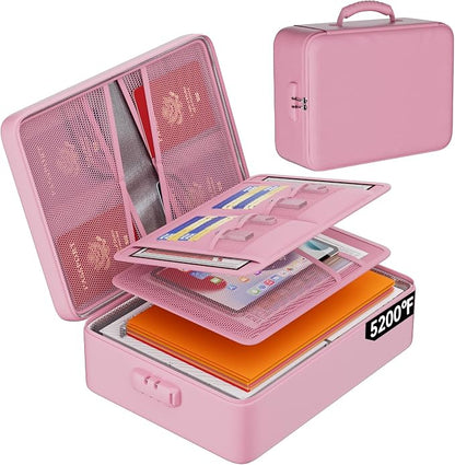DocSafe 5200°F Fireproof Document Organizer Box by DocSafe
