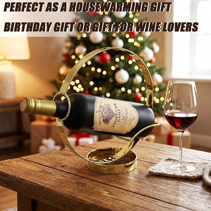 Yesland Gold Wine Bottle Holder - Image 7