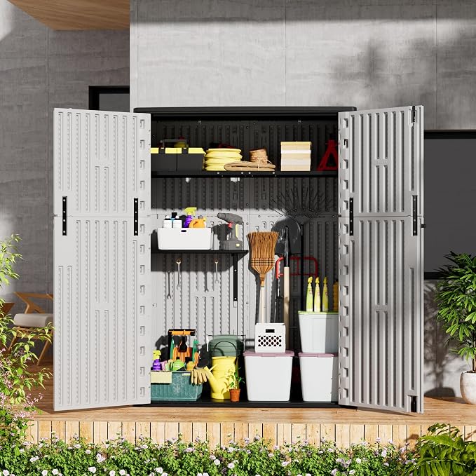 Outdoor Storage Shed Waterproof, Resin Storage Sheds Outdoor - Image 8