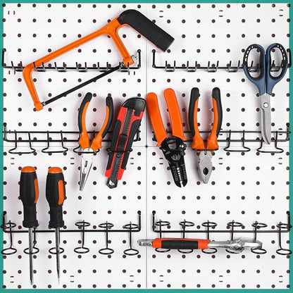 Coume 6 Pcs Pegboard Screwdriver Holders Organizer Pegboard Plier Holders - Image 4