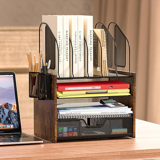 Wood Desk Organizer - Image 6