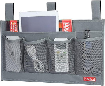 Hanging Bedside Caddy, Bedside Storage Organizer by ZAFIT