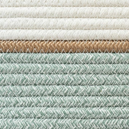 LA JOLIE MUSE Woven Basket Rope Storage Baskets - Image 6
