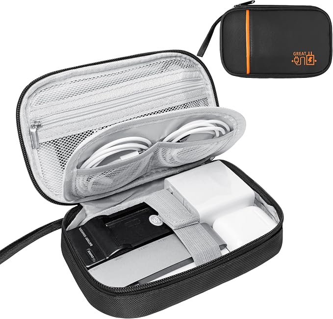 Lcsmaokin Electronics Travel Organizer, Portable Waterproof Electronic Travel by Lcsmaokin