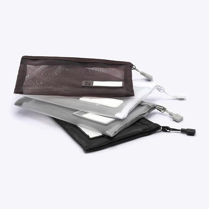 Set & Done Small Mesh Zipper Pouches – Nylon Cosmetic Bags - Image 6