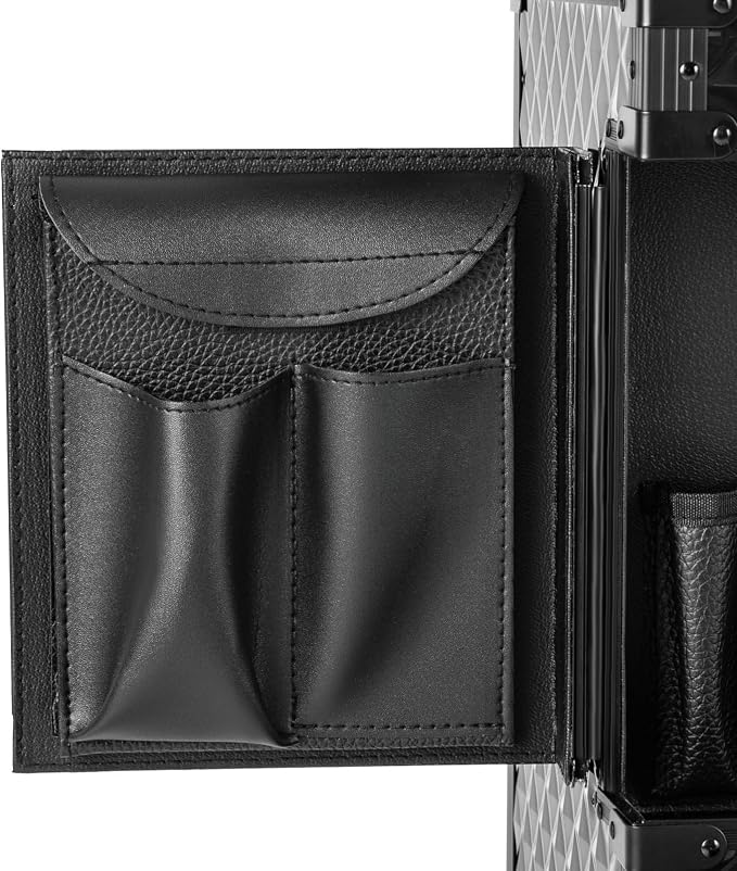 Rolling Makeup Case, Beauty Salon Cosmetic Luggage Travel Organizer - Image 6